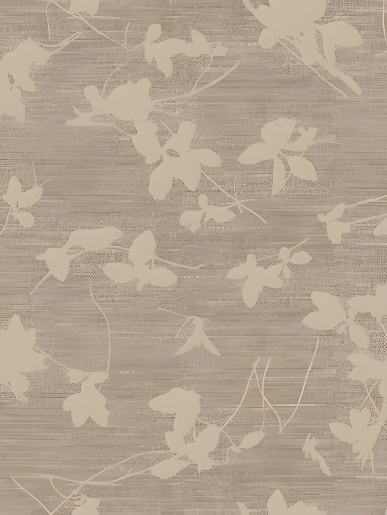 Arya Ash Floral Roller Blind