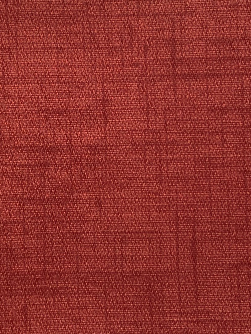 Burnt Red Linen Daylight Roller Blind