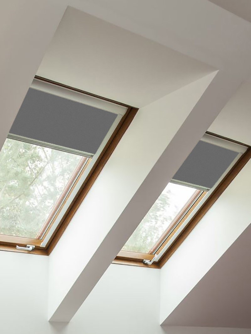 Classic Iron Mountain Blackout Skylight Blind To Fit Dakstra Windows