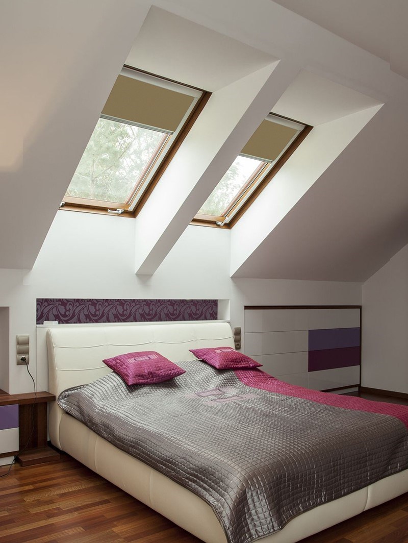 Classic Toffee Crunch Blackout Skylight Blind For Fakro Windows