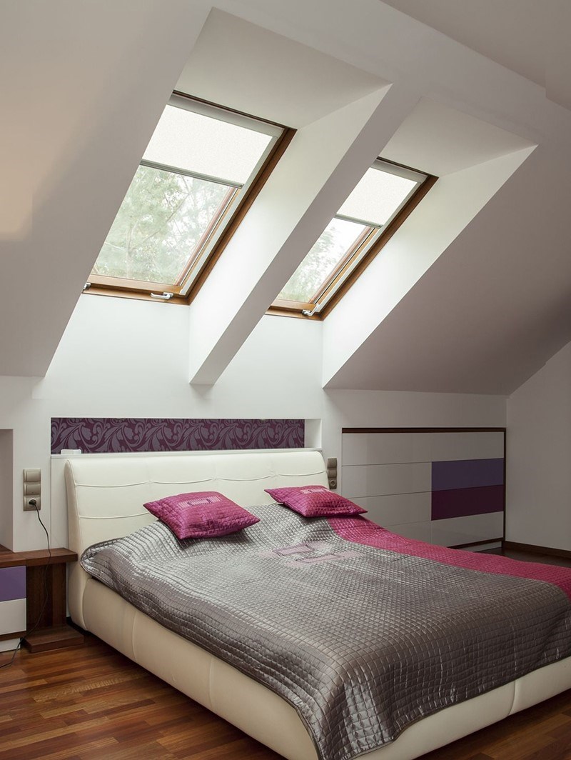 Classic White Blackout Skylight Blind For Fakro Windows