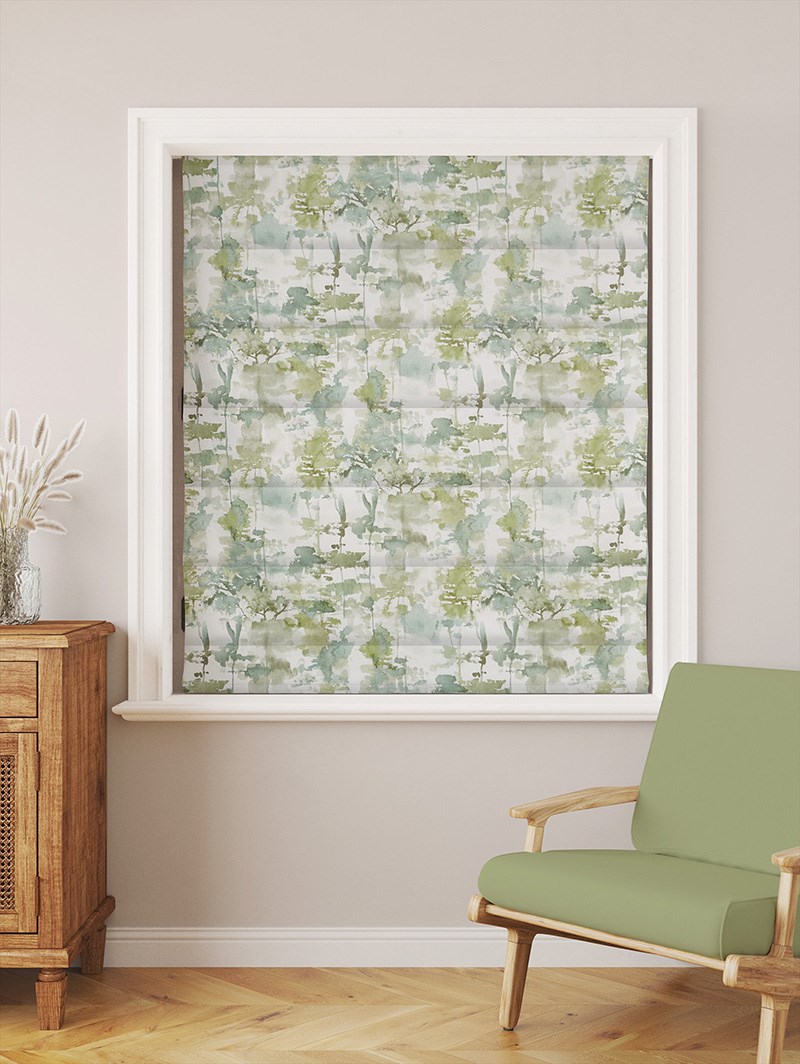 Alfresco Fennel Roman Blind