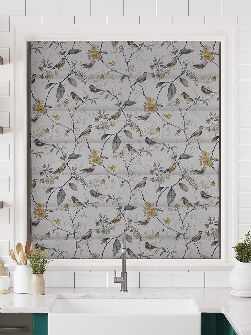 Birdsong Shadow Roman Blind