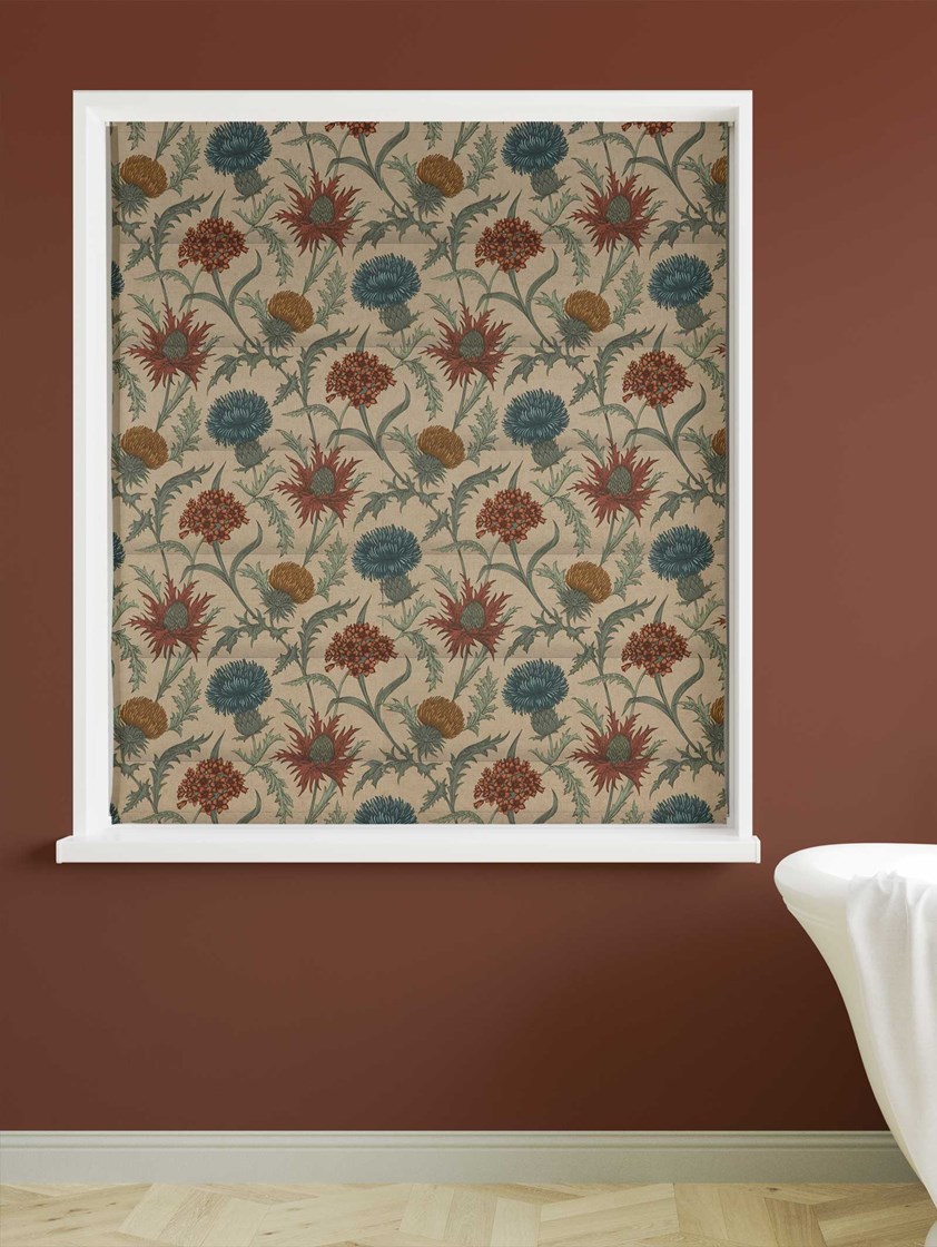 Acanthium Autumn Roman Blind