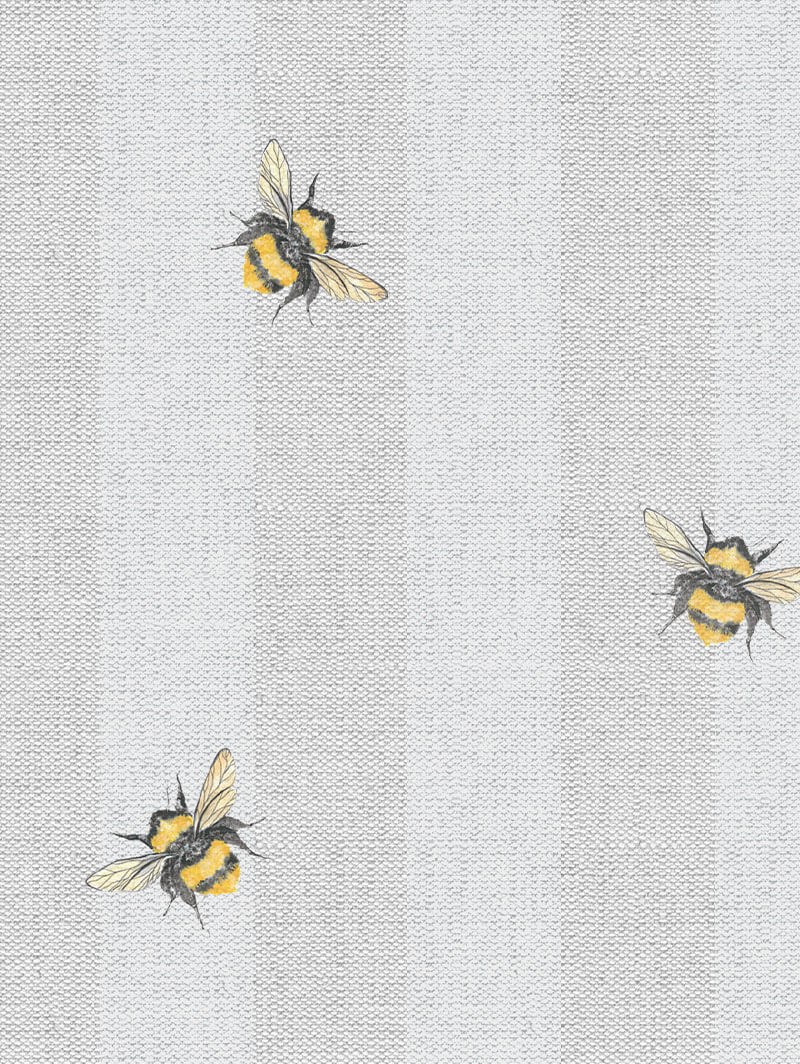 Beekeeper Stripe Grip Fit Roller Blind