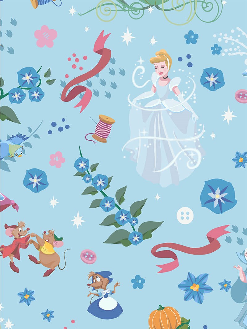 Disney Cinderella Blackout Roller Blind