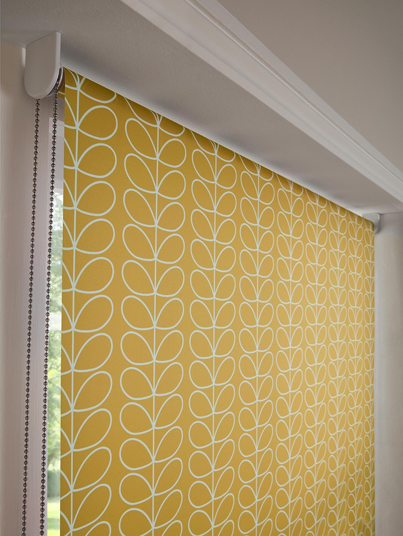 Orla Kiely Express Linear Stem Dandelion Roller Blind