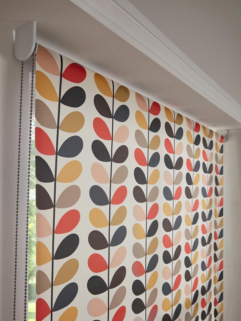 Orla Kiely Express Multi Stem Tomato Roller Blind