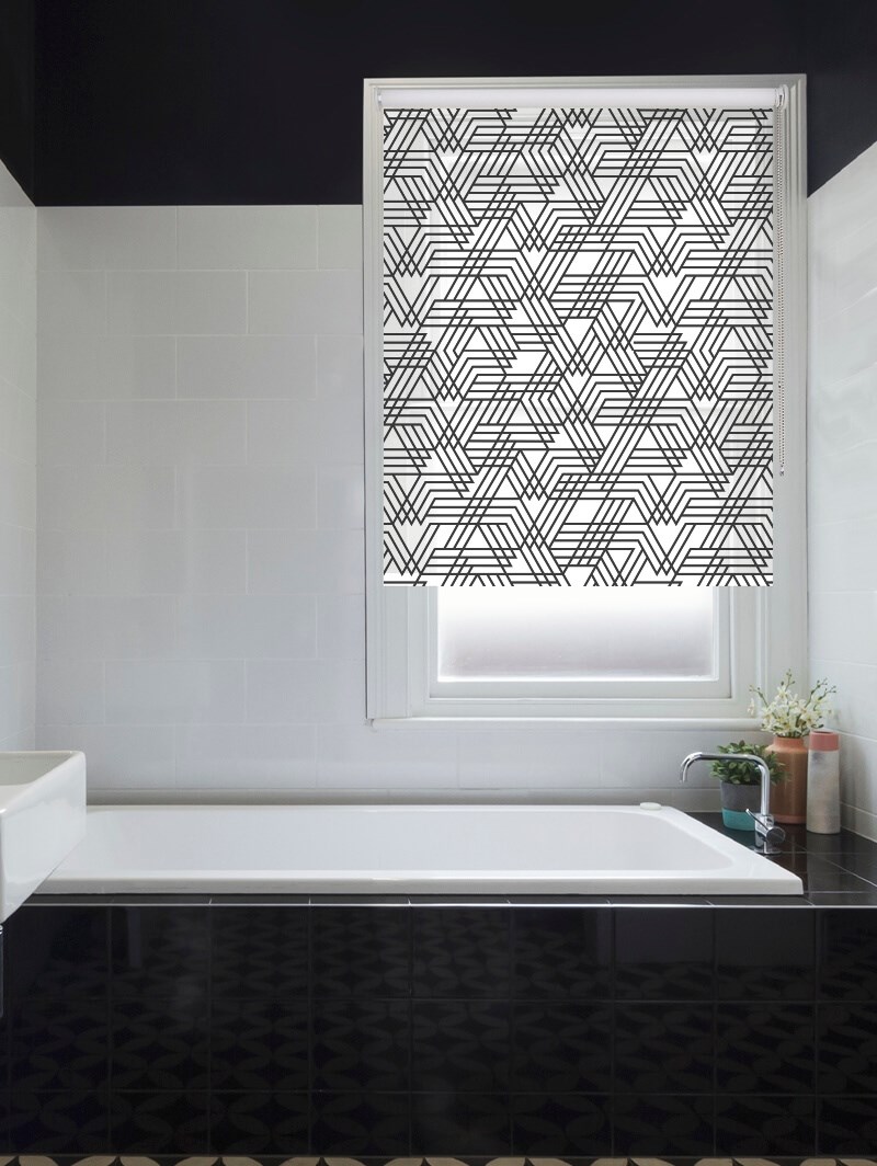 Rhombus Roller Blind