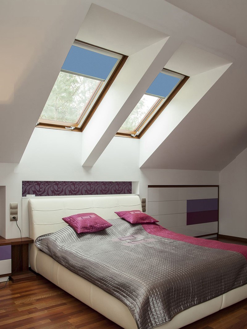 Classic Coastal Shores Blackout Skylight Blind To Fit RoofLite Windows