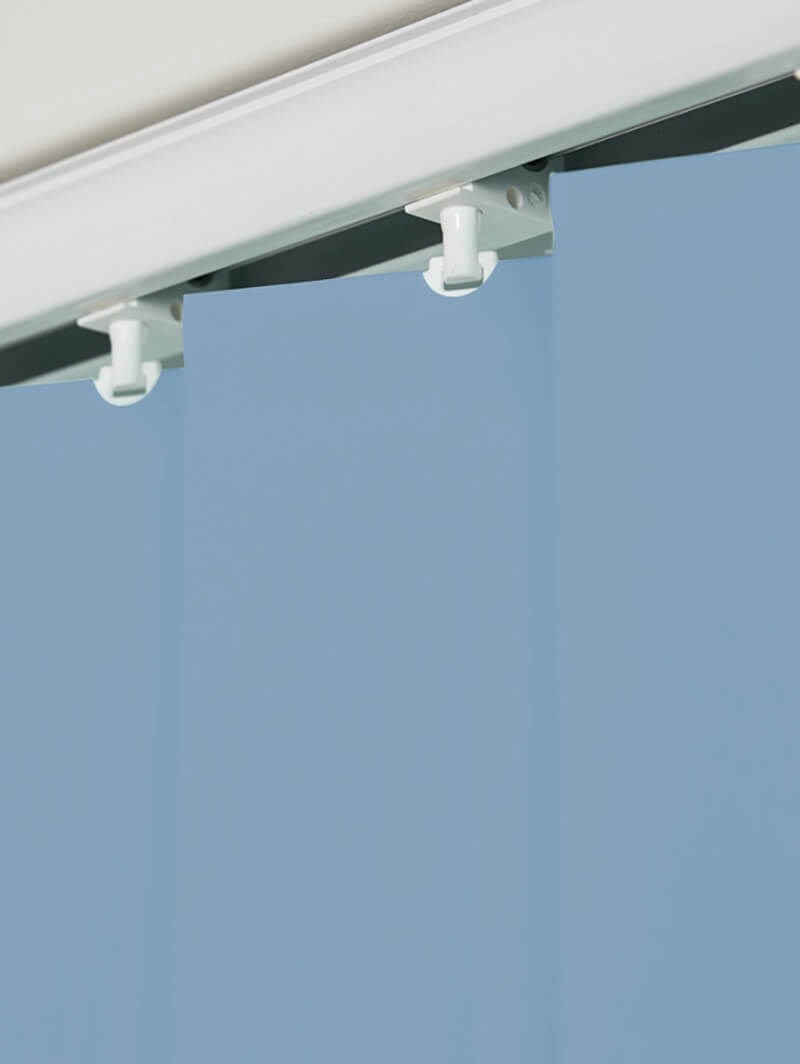 Blue Skies Blackout 89mm Vertical Blind Replacement Slats