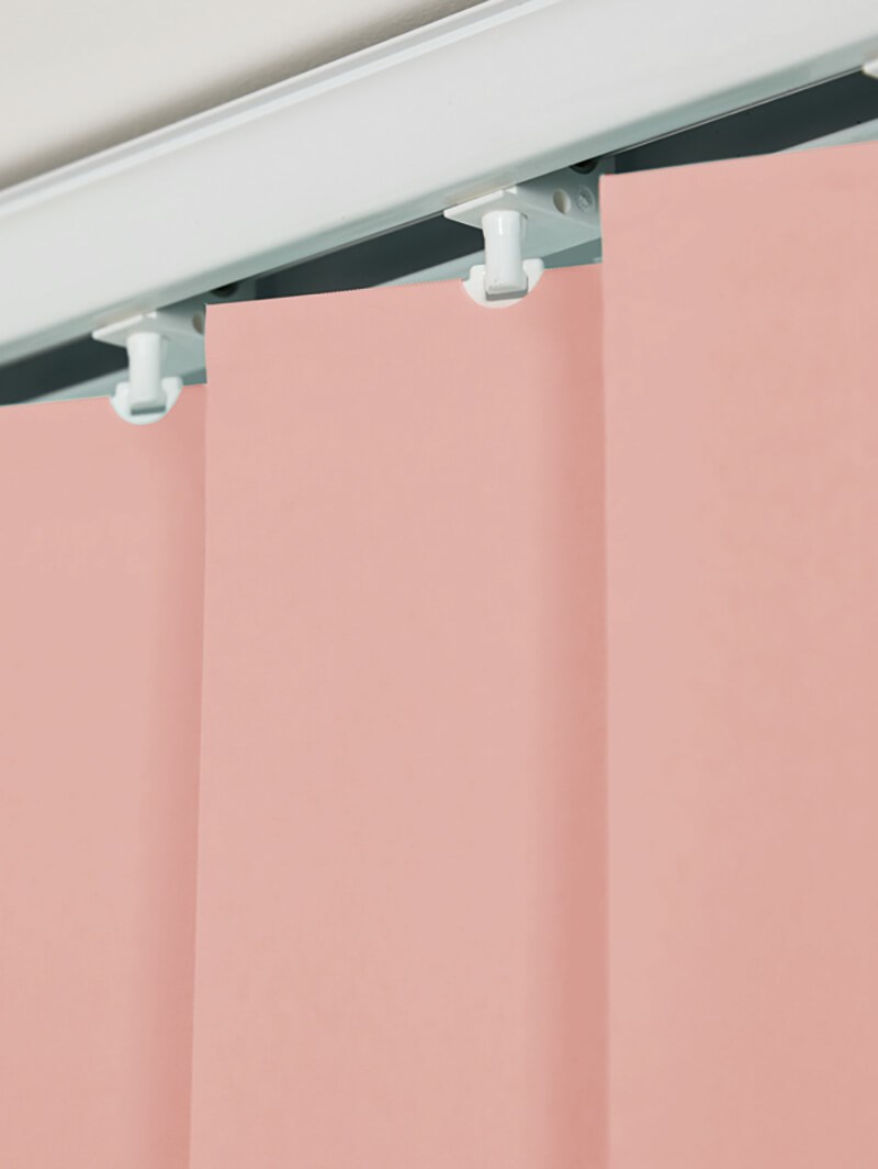 Hanami Pink 89mm Blackout Vertical Blind