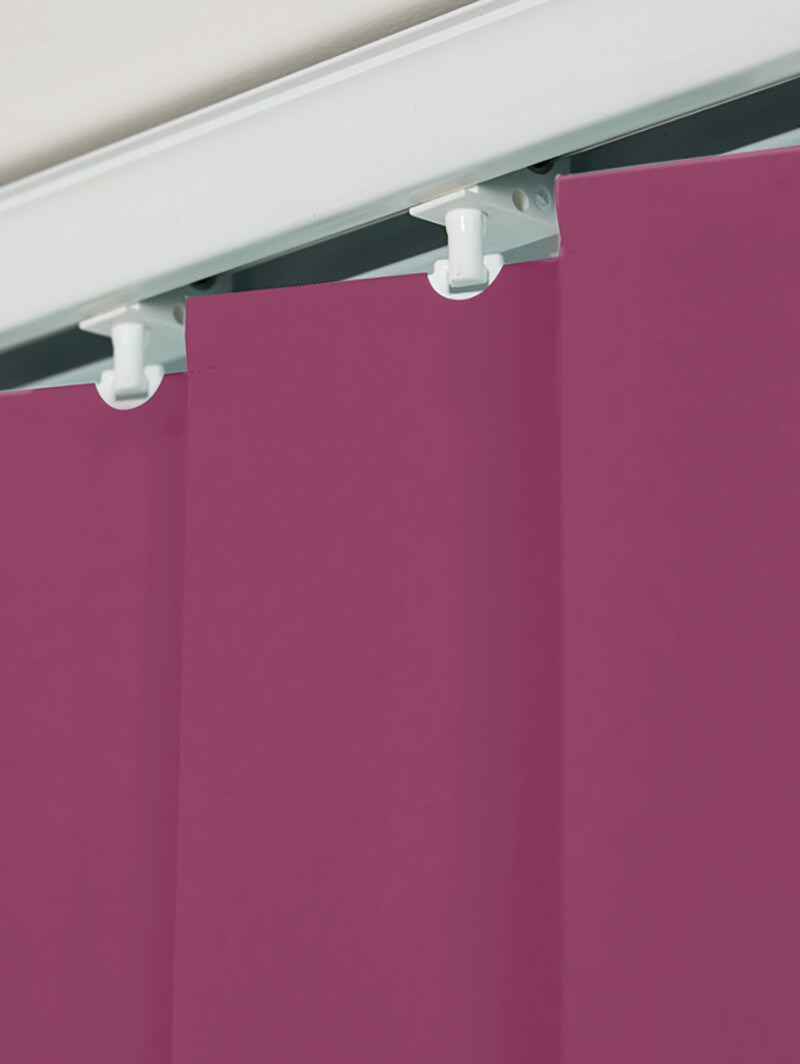 Mature Mauve 89mm Blackout Vertical Blind