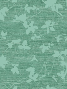 Arya Teal Floral Roller Blind