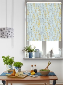 Broom and Bee Sky Roller Blind by Lorna Syson