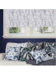 Broom and Bee Dusk Electric Roller Blind by Lorna Syson