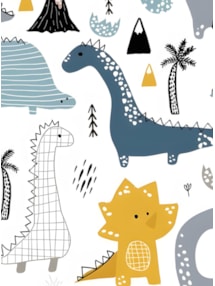 Designer Dinos Roller Blind Swatch