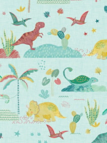 Rainforest Roar Sky Childrens Roller Blind