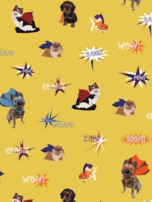 Superhero Pets Roller Blind by Lorna Syson