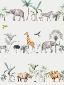 Kalahari Natural Safari Animal Childrens Roller Blind