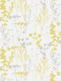 Meadow Leaf Yellow Roller Blind