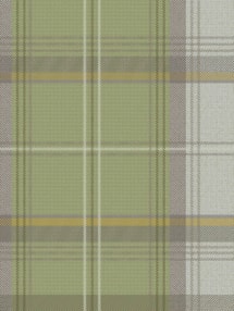 Tartan Sage Green Roller Blind