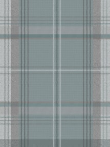 Tartan Soft Blue Roller Blind