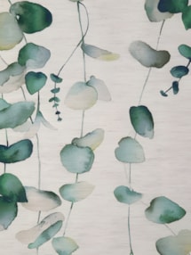 Eucalyptus Forest on Linen Blackout Roller Blind