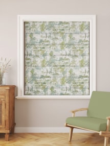 Alfresco Fennel Roman Blind