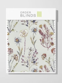 Allium Blossom Roman Blind