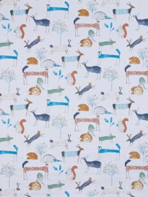 Oh My Deer Colonial Roman Blind