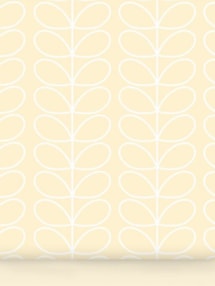 Orla Kiely Linear Stem Cream Roller Blind