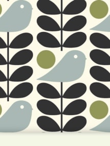 Orla Kiely Early Bird Granite Roller Blind