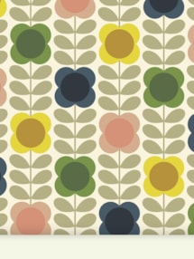 Orla Kiely Summer Flower Stem Multi Roller Blind