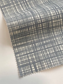 Orla Kiely Scribble Cool Grey Roman Blind