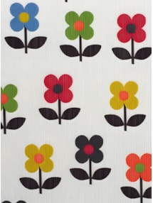 Flower Power Dim Out Floral Roller Blind