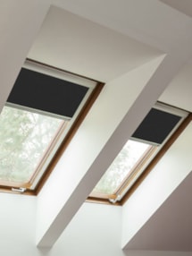 Classic Black Blackout Skylight Blind To Fit RoofLite Windows