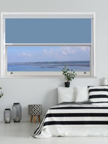 Coastal Shores Chain Operated Total Blackout Roller Blind | For Extra Large Windows