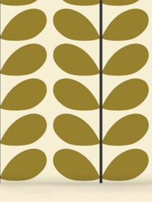 Orla Kiely Two Colour Stem Olive Roller Blind