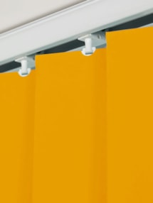 Sunflower Yellow 89mm Blackout Vertical Blind