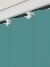 Tailfin Teal 89mm Blackout Vertical Blind