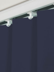 Timeless Navy 89mm Blackout Vertical Blind