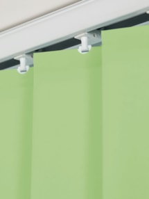 Retro Green Daylight 89mm Vertical Blind Replacement Slats