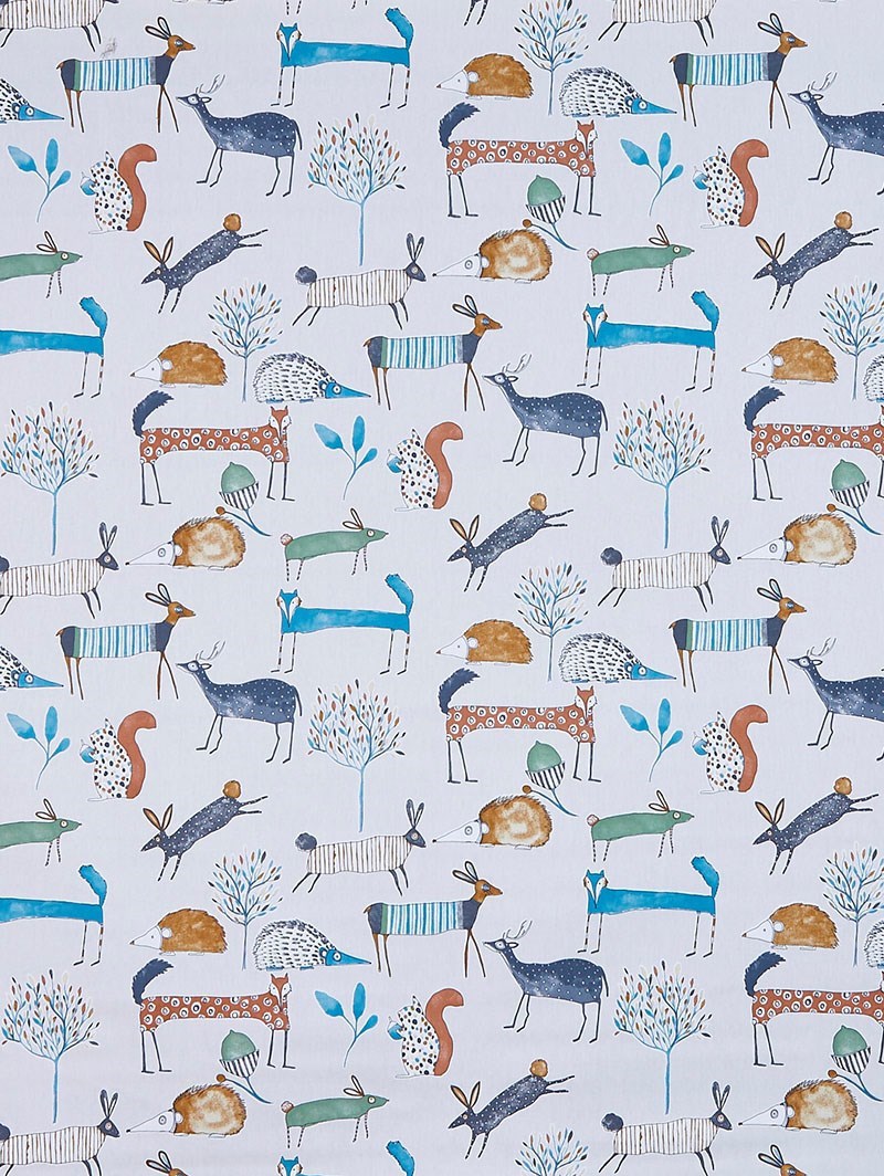 Oh My Deer Colonial Roman Blind