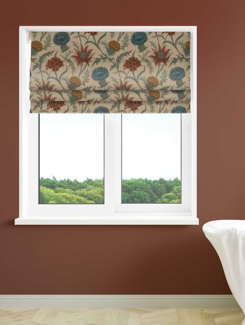 Acanthium Autumn Roman Blind