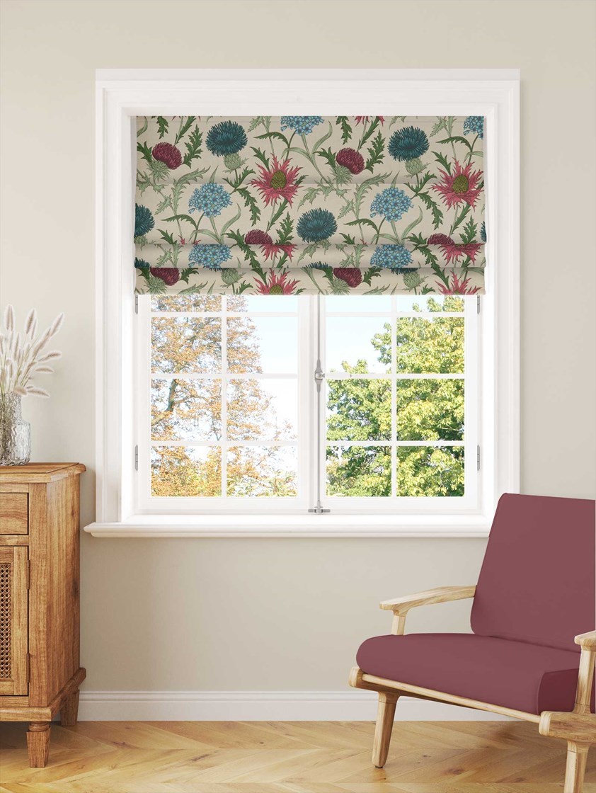 Acanthium Carmine Roman Blind