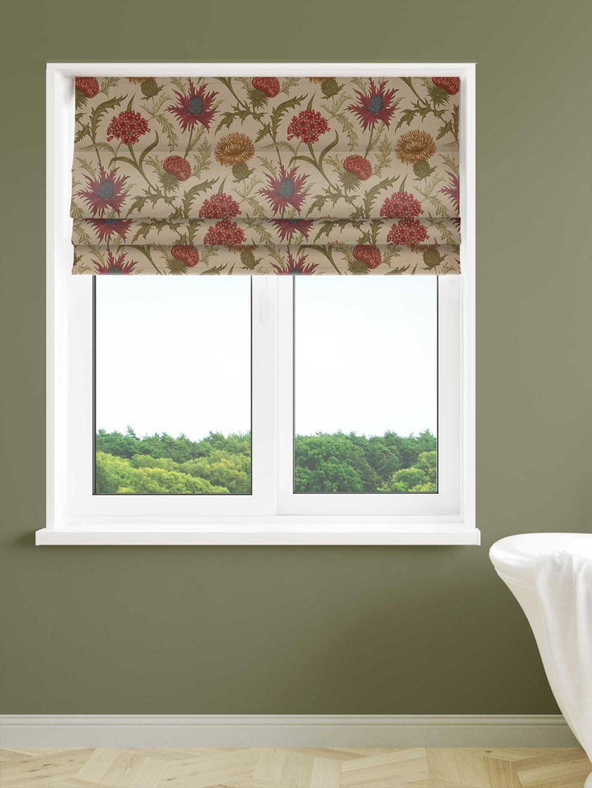 Acanthium Garnet Roman Blind