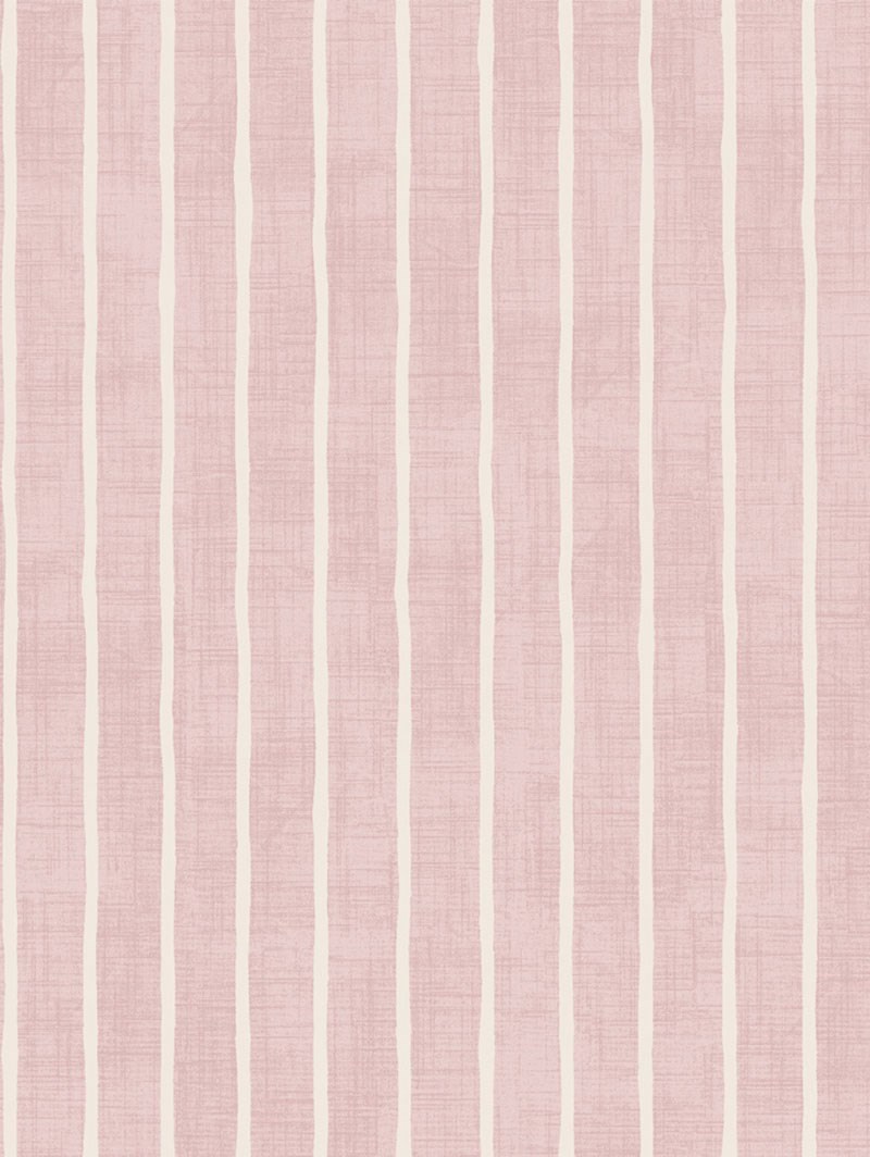 Pencil Stripe Bloom Roman Blind