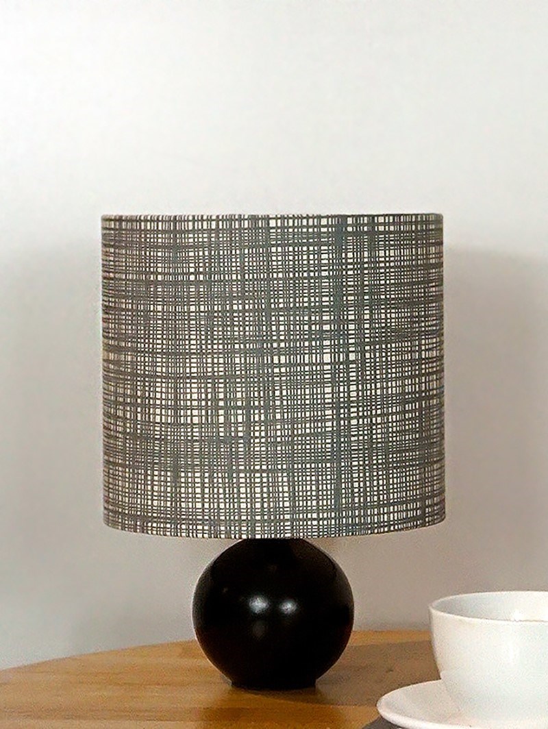 Orla Kiely Scribble Cool Grey Lampshade