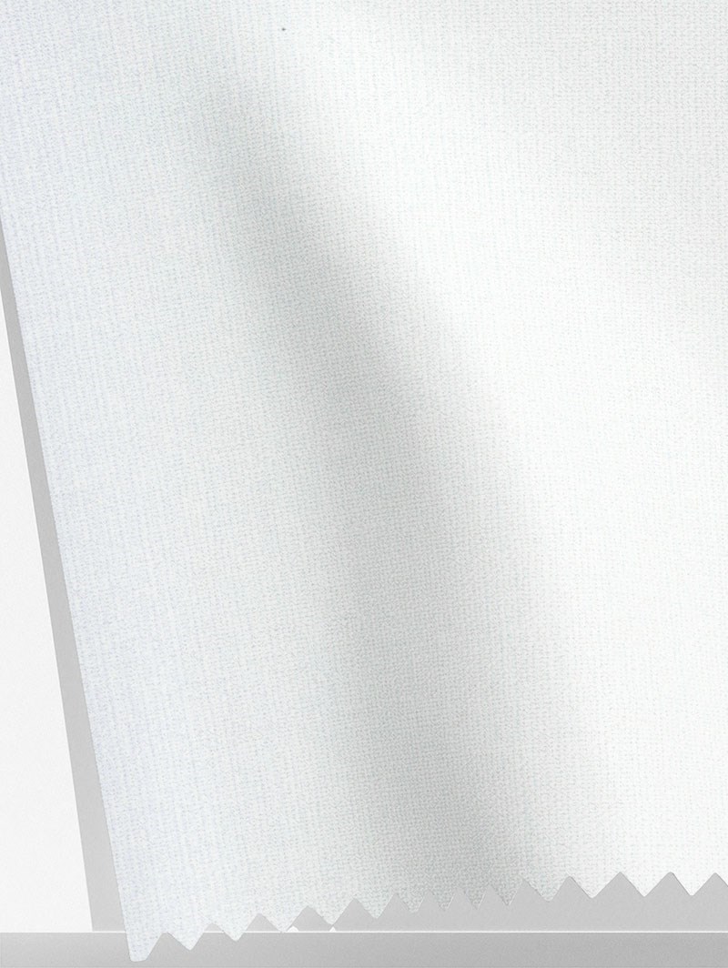 Winter White Blackout Thermal Roller Blind